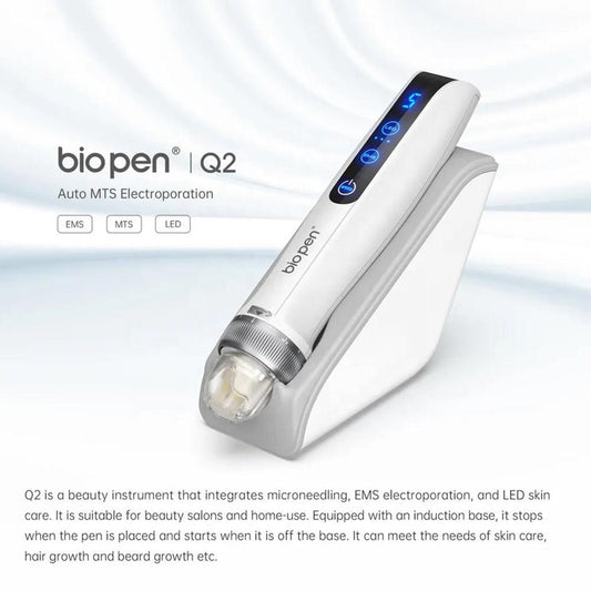Bio Pen Q2 EMS LED Micro Current Pen - Attily - Bio pen - dr pen - mesotherapy - microneedling