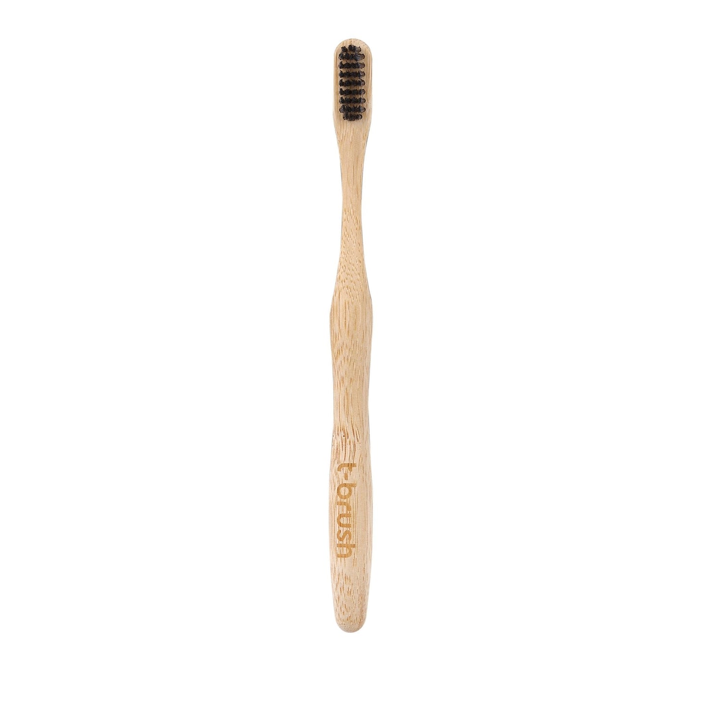 T-Brush Bamboo Toothbrush - Black - Attily - #boycott #فلسطين #palestine