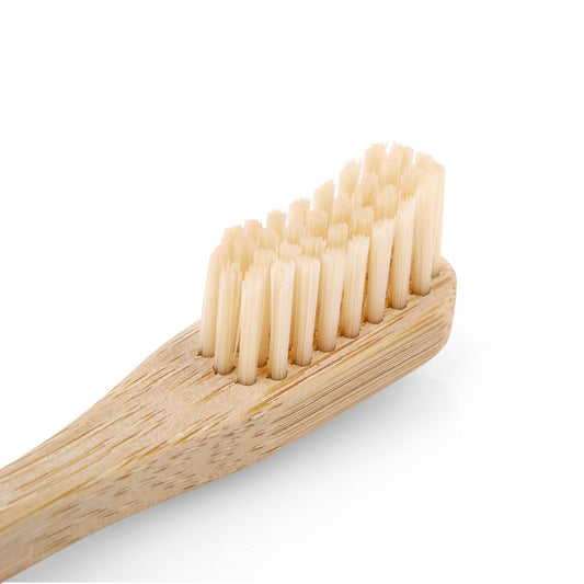 T-Brush Bamboo Toothbrush - Cream Color - Attily - #boycott #فلسطين #palestine