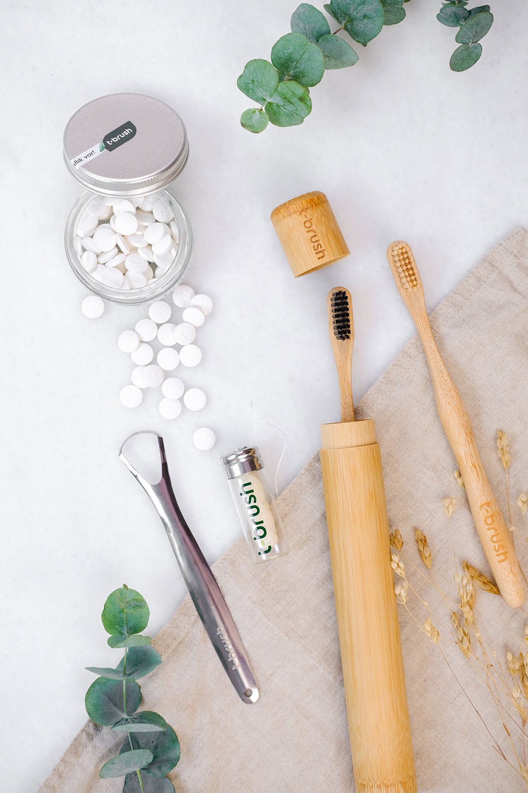 T-Brush Bamboo Toothbrush Storage Container - Attily - #boycott #فلسطين #palestine