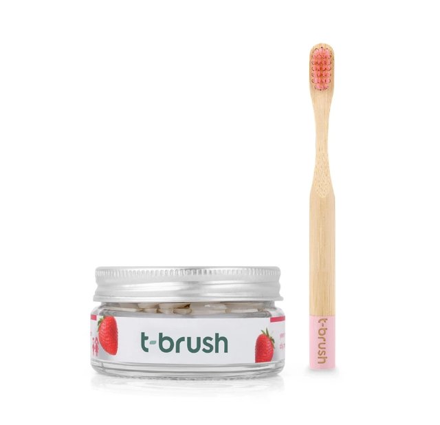 T-BRUSH - Children Dental Care Set - Pink - Attily - #boycott #فلسطين #palestine