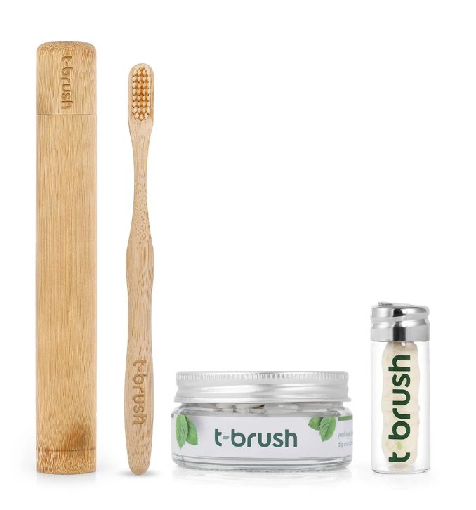 T-BRUSH - Mint Dental Care Set - Attily - #boycott #فلسطين #palestine