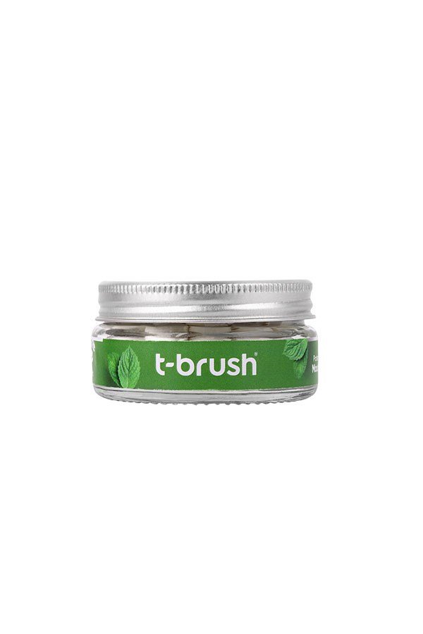 T-Brush Mint Flavored Mouth Rinse Tablet - Fluoride - Attily - #boycott #فلسطين #palestine