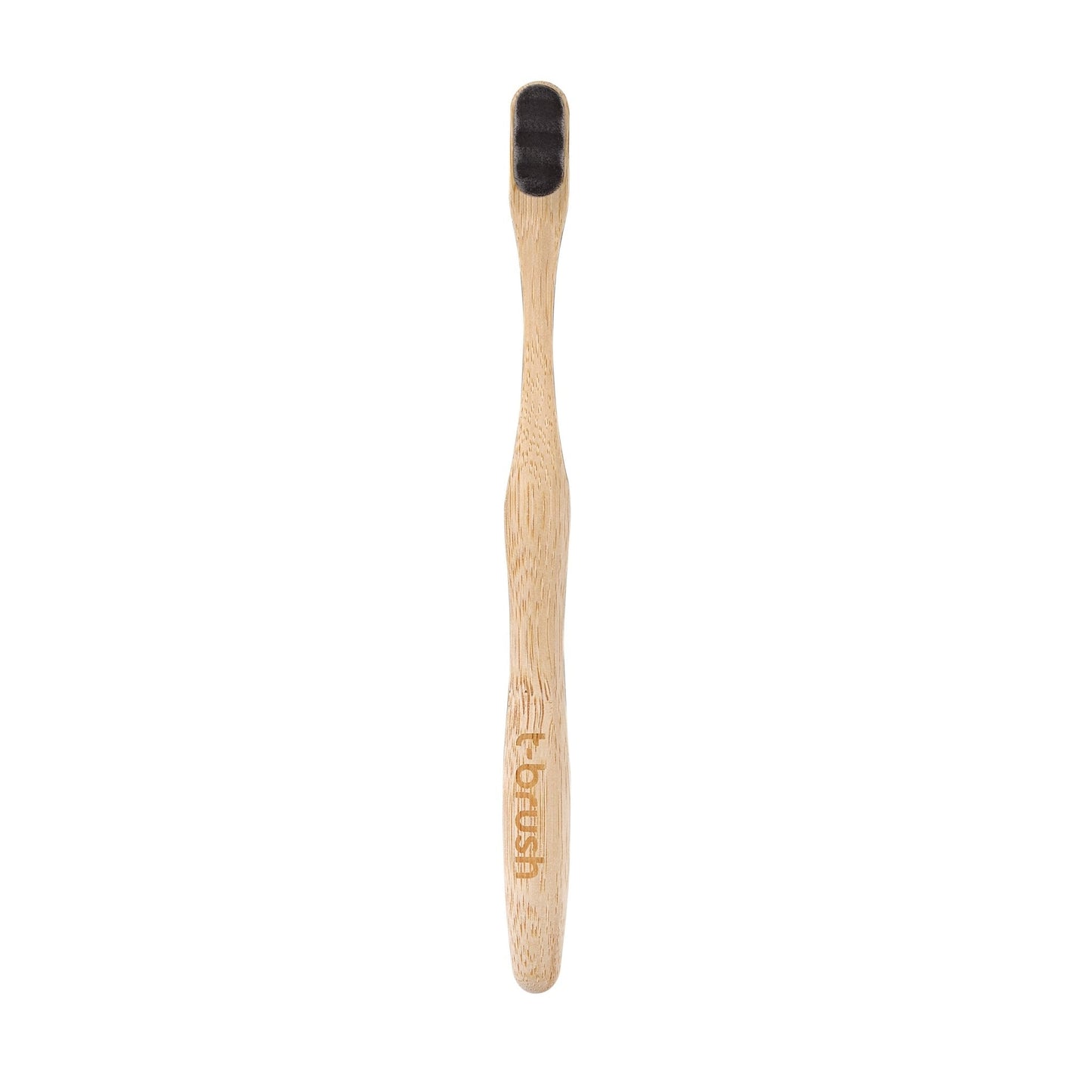 T-Brush Nano Bamboo Toothbrush - Black - Attily - #boycott #فلسطين #palestine