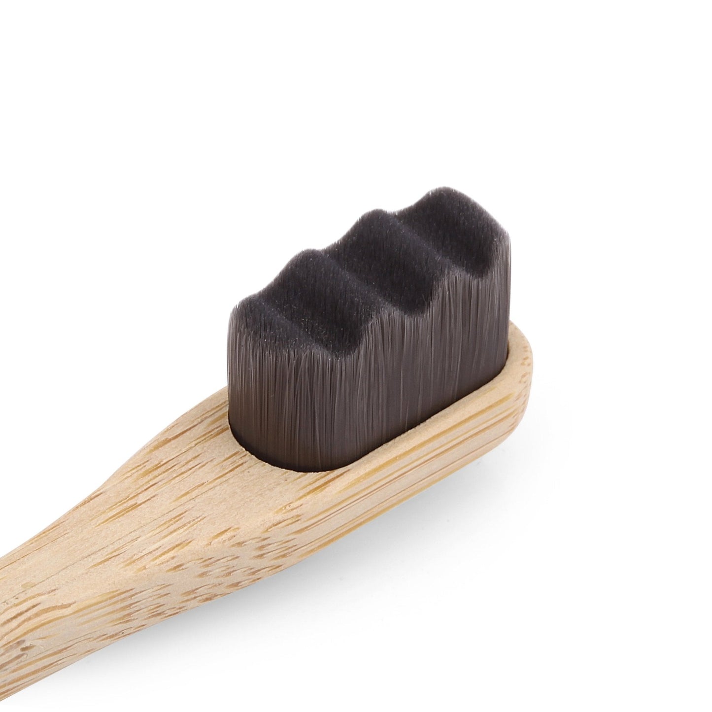 T-Brush Nano Bamboo Toothbrush - Black - Attily - #boycott #فلسطين #palestine