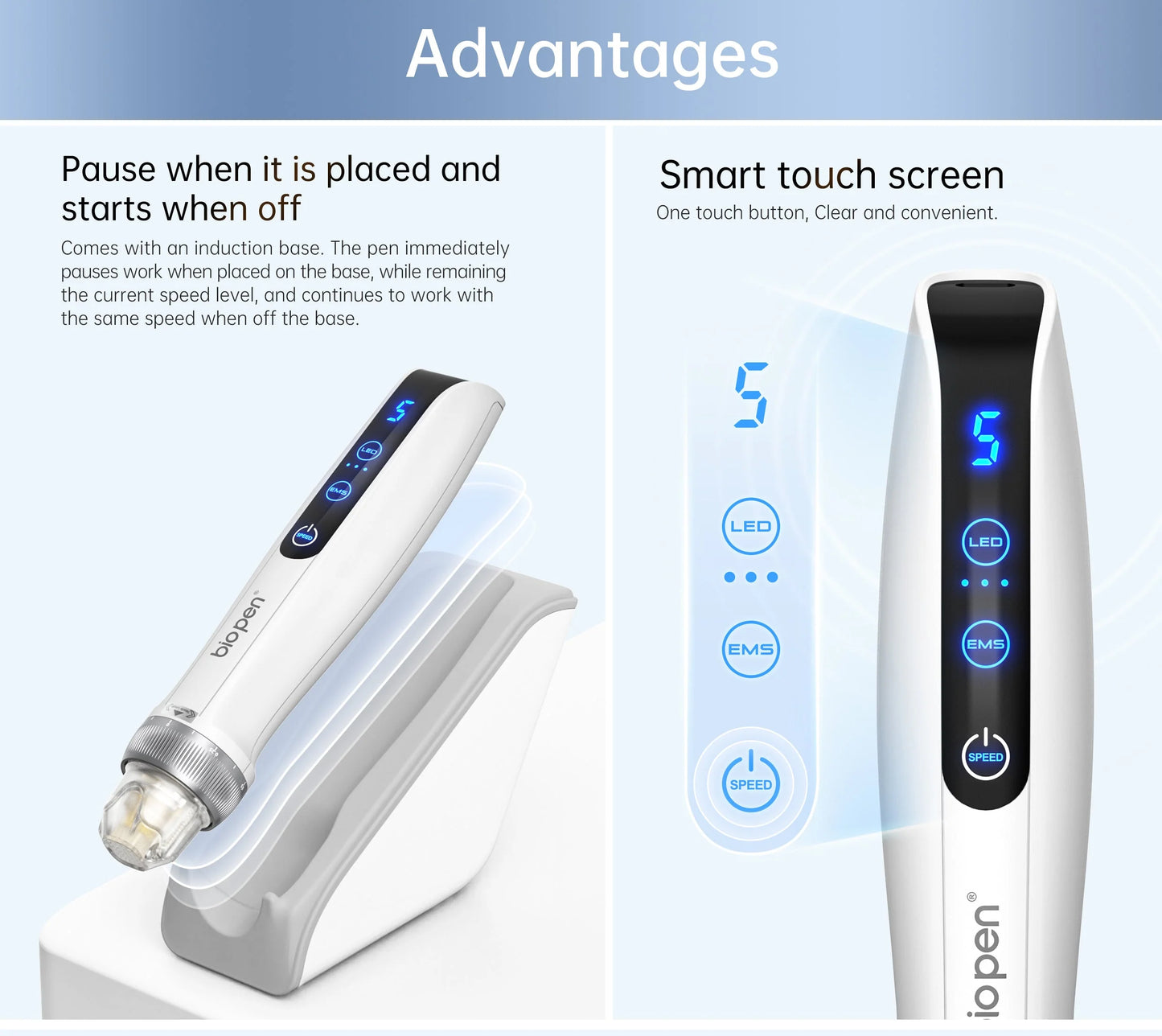 Bio Pen Q2 EMS LED Micro Current Pen